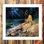 Erry Crandall Solitude  20x16 inch FRAMED CANVAS PRINT