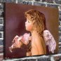 White winged angel 20x16 inch FRAMED CANVAS PRINT