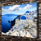 Mediterranean Sea  20x16 inch FRAMED CANVAS PRINT