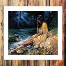Erry Crandall Solitude  20x16 inch FRAMED CANVAS PRINT