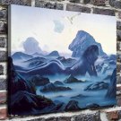 Mermaid dreams  20x16 inch FRAMED CANVAS PRINT