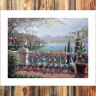 The beautiful lake Paintings  20x16 inch FRAMED CANVAS PRINT