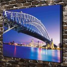 The bridge landscape is Paintings  20x16 inch FRAMED CANVAS PRINT