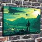 The Force Awakens Paintings  20x16 inch FRAMED CANVAS PRINT