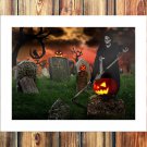 Devil is coming Paintings  20x16 inch FRAMED CANVAS PRINT