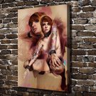 Breathless Paintings  20x16 inch FRAMED CANVAS PRINT
