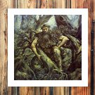 The ist Paintings  20x16 inch FRAMED CANVAS PRINT