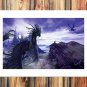 Everything changes  20x16 inch FRAMED CANVAS PRINT