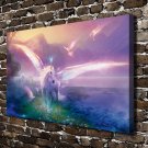 Wonderland Pegasus  20x16 inch FRAMED CANVAS PRINT