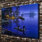 Animal Scenery  20x16 inch FRAMED CANVAS PRINT
