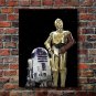 Star Wars  20x16 inch FRAMED CANVAS PRINT