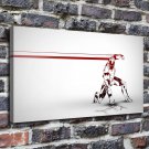 Comic superman  20x16 inch FRAMED CANVAS PRINT