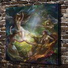 The human body  20x16 inch FRAMED CANVAS PRINT