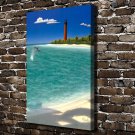 The lighthouse  20x16 inch FRAMED CANVAS PRINT