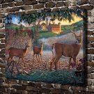 Deer Animal  20x16 inch FRAMED CANVAS PRINT