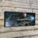 Spaceship Battleship  20x16 inch FRAMED CANVAS PRINT