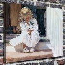 White skirt girl  20x16 inch FRAMED CANVAS PRINT