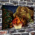 Original Trilogy Decor  20x16 inch FRAMED CANVAS PRINT