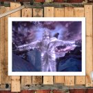 Michael Moonwalker  20x16 inch FRAMED CANVAS PRINT