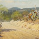 Gerald harvey jones  20x16 inch FRAMED CANVAS PRINT