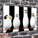 Cute penguins Painting  20x16 inch FRAMED CANVAS PRINT