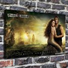 Fall in love Painting  20x16 inch FRAMED CANVAS PRINT