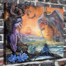 Forest spirits  20x16 inch FRAMED CANVAS PRINT