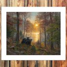 Rise and Shine Decor  20x16 inch FRAMED CANVAS PRINT