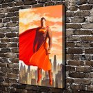 DC Superman  20x16 inch FRAMED CANVAS PRINT