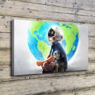 Protection E h Promotion Decor  20x16 inch FRAMED CANVAS PRINT
