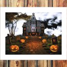 Gray to the castle  20x16 inch FRAMED CANVAS PRINT