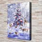 The Christmas Tree  20x16 inch FRAMED CANVAS PRINT