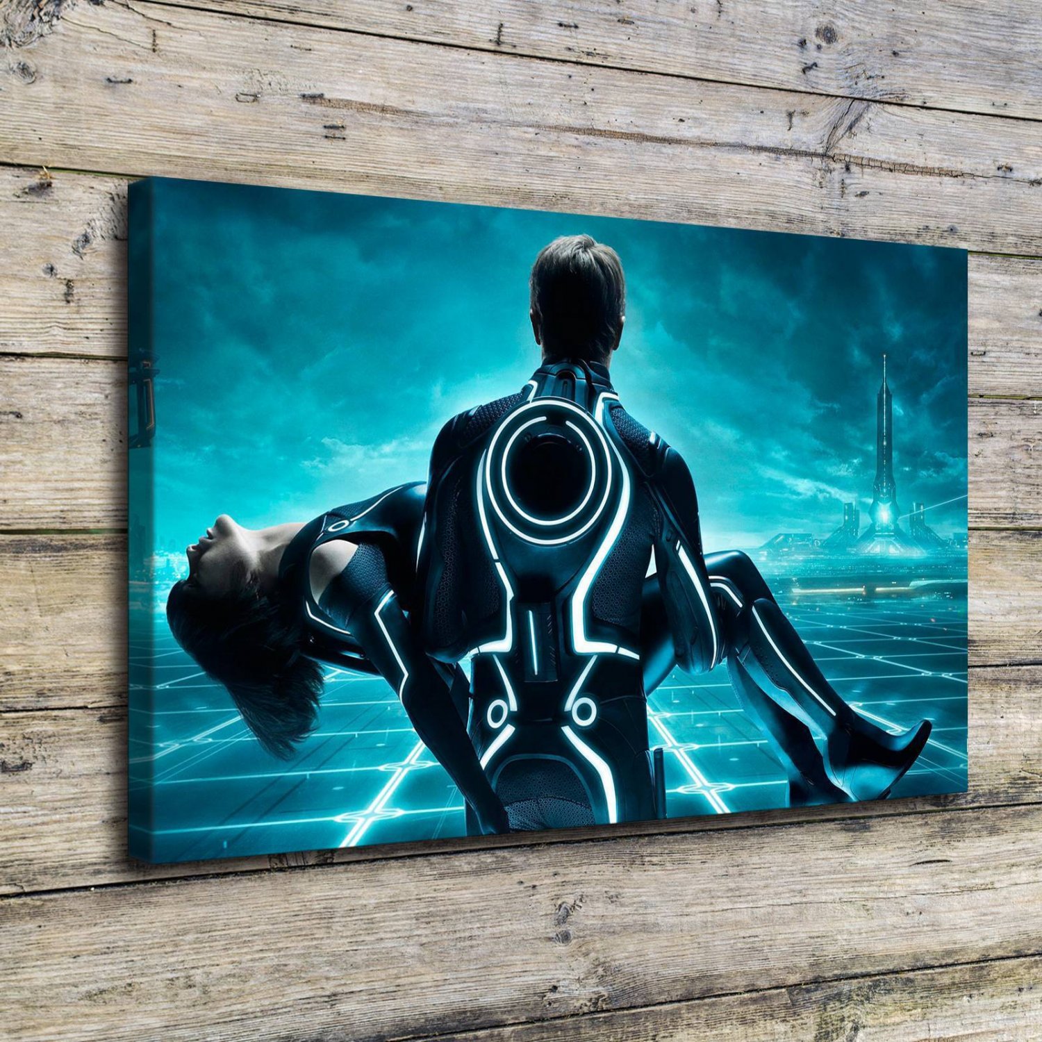 Star Wars  20x16 inch FRAMED CANVAS PRINT