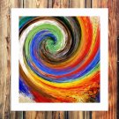The monster figure  20x16 inch FRAMED CANVAS PRINT