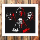 D h maul star  20x16 inch FRAMED CANVAS PRINT