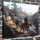 Travelers Canyons  20x16 inch FRAMED CANVAS PRINT