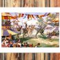 Ring Rider  20x16 inch FRAMED CANVAS PRINT