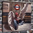 Angel Wings  20x16 inch FRAMED CANVAS PRINT