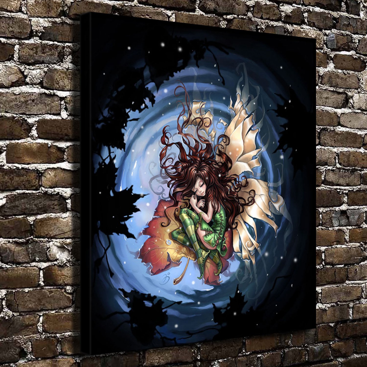 Sleeping Beauty  20x16 inch FRAMED CANVAS PRINT