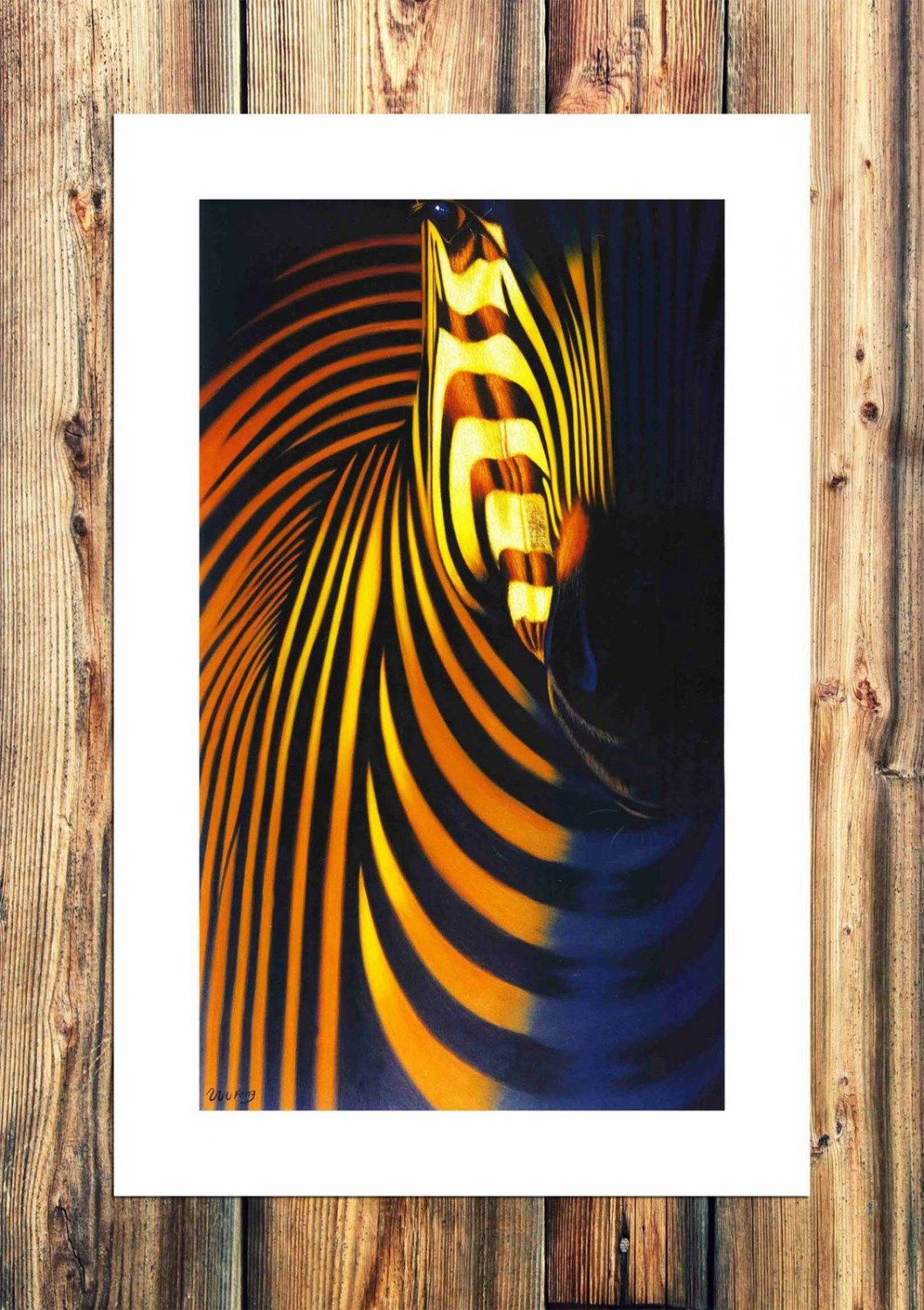 Desperate for  20x16 inch FRAMED CANVAS PRINT