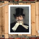 Giuseppe Verdi Figures  20x16 inch FRAMED CANVAS PRINT