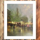 Super hero  20x16 inch FRAMED CANVAS PRINT