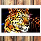 Fractalius animals  20x16 inch FRAMED CANVAS PRINT
