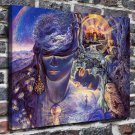 mystery of time  20x16 inch FRAMED CANVAS PRINT