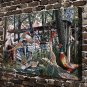 Pebble and Pheasant  20x16 inch FRAMED CANVAS PRINT
