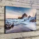 The Seaside Scenery Decor  20x16 inch FRAMED CANVAS PRINT