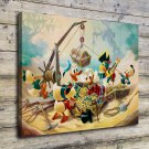 Ringtones Christmas  20x16 inch FRAMED CANVAS PRINT