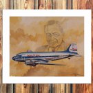 Lou Drendel  20x16 inch FRAMED CANVAS PRINT