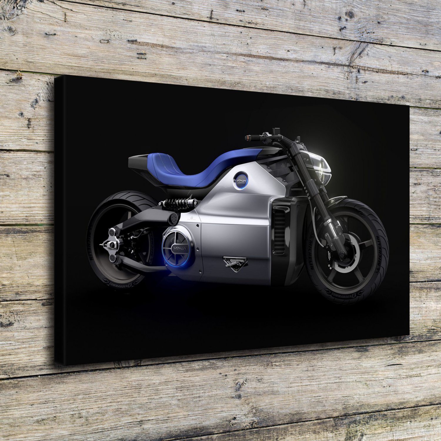Electric Cruiser  20x16 inch FRAMED CANVAS PRINT