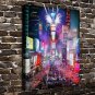 Times Square  20x16 inch FRAMED CANVAS PRINT